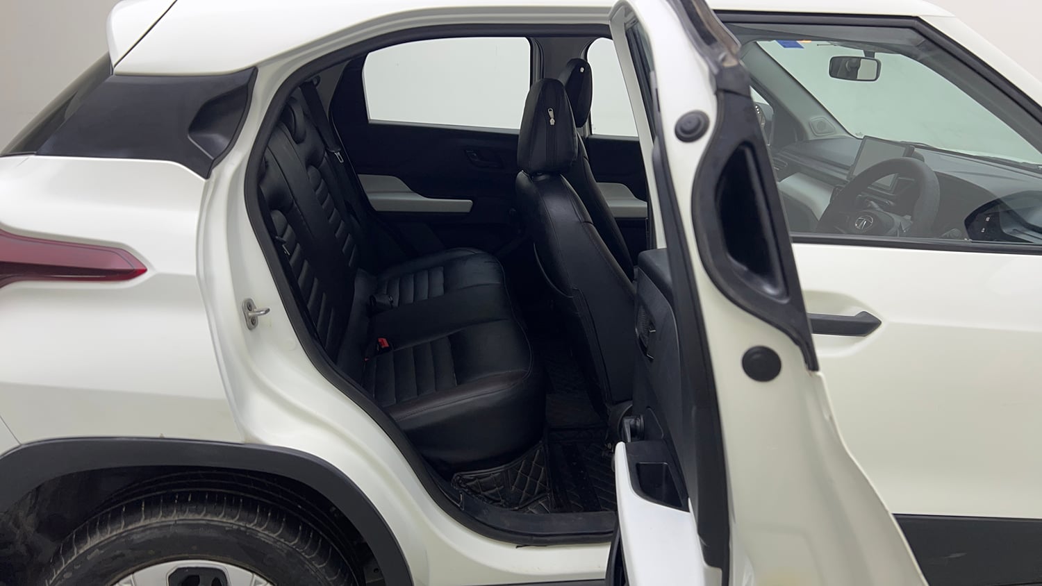 Used 2023 Tata Punch Pure MT Petrol Manual interior RIGHT SIDE REAR DOOR CABIN VIEW