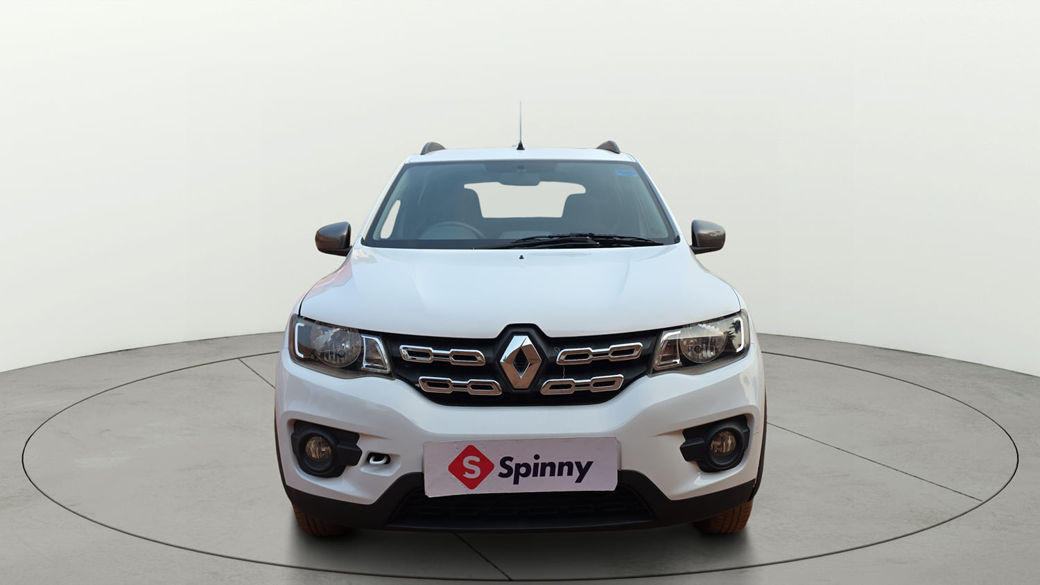 Used 2017 Renault Kwid 1.0 RXT Opt Petrol Manual exterior FRONT VIEW