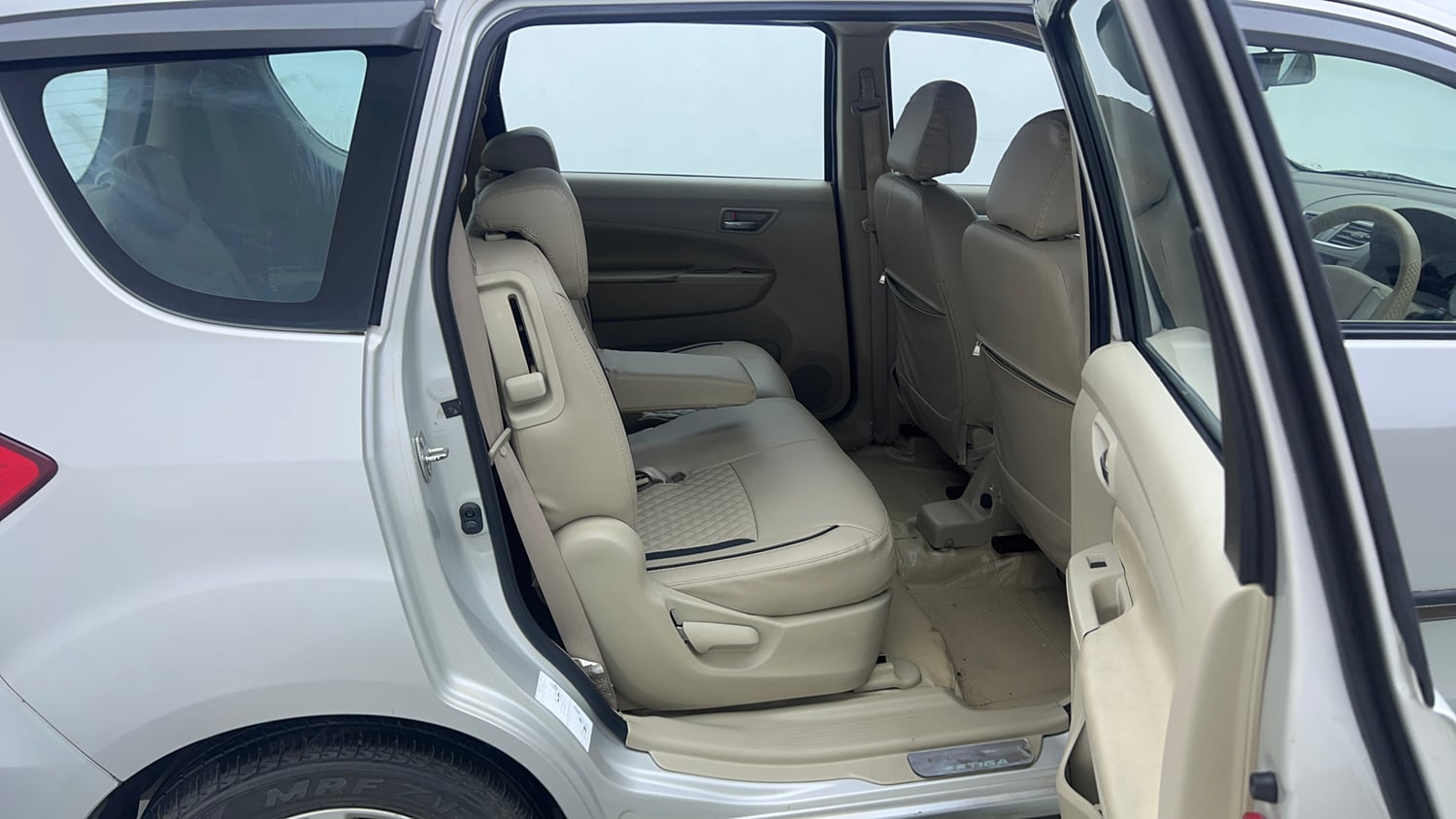 Used 2018 Maruti Suzuki Ertiga ZXI+ Petrol Manual interior RIGHT SIDE REAR DOOR CABIN VIEW