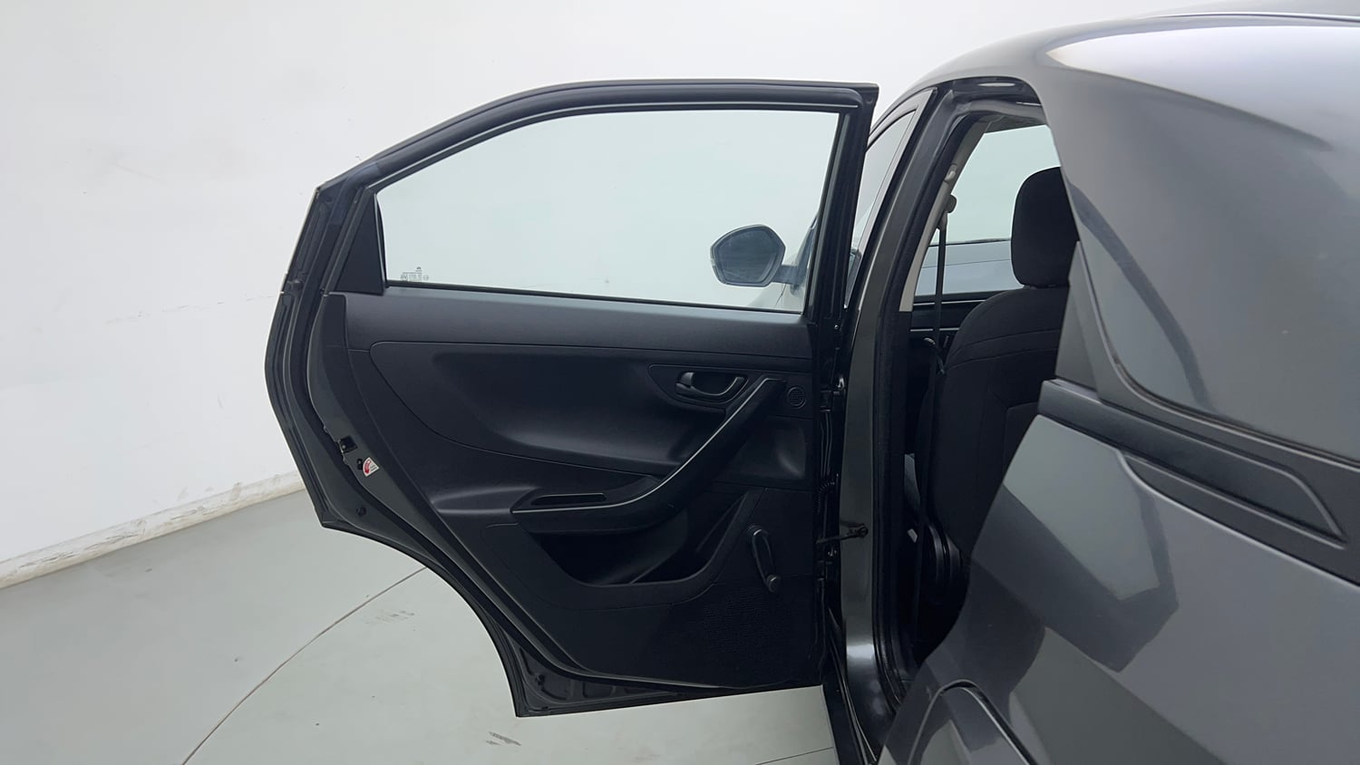 Used 2024 Tata Nexon Smart (O) 1.2 Petrol 5MT Petrol Manual interior LEFT REAR DOOR OPEN VIEW