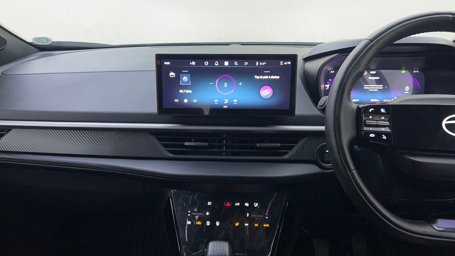 Used 2024 Tata Nexon Fearless Plus S 1.2 Revotron Petrol 6MT DT Petrol Manual interior MUSIC SYSTEM & AC CONTROL VIEW