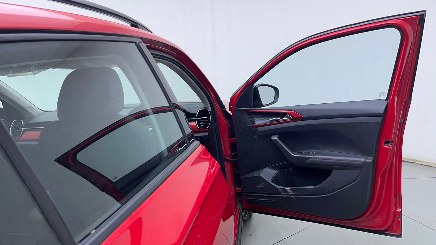 Used 2023 Skoda Kushaq Monte Carlo 1.5L TSI MT Petrol Manual interior RIGHT FRONT DOOR OPEN VIEW