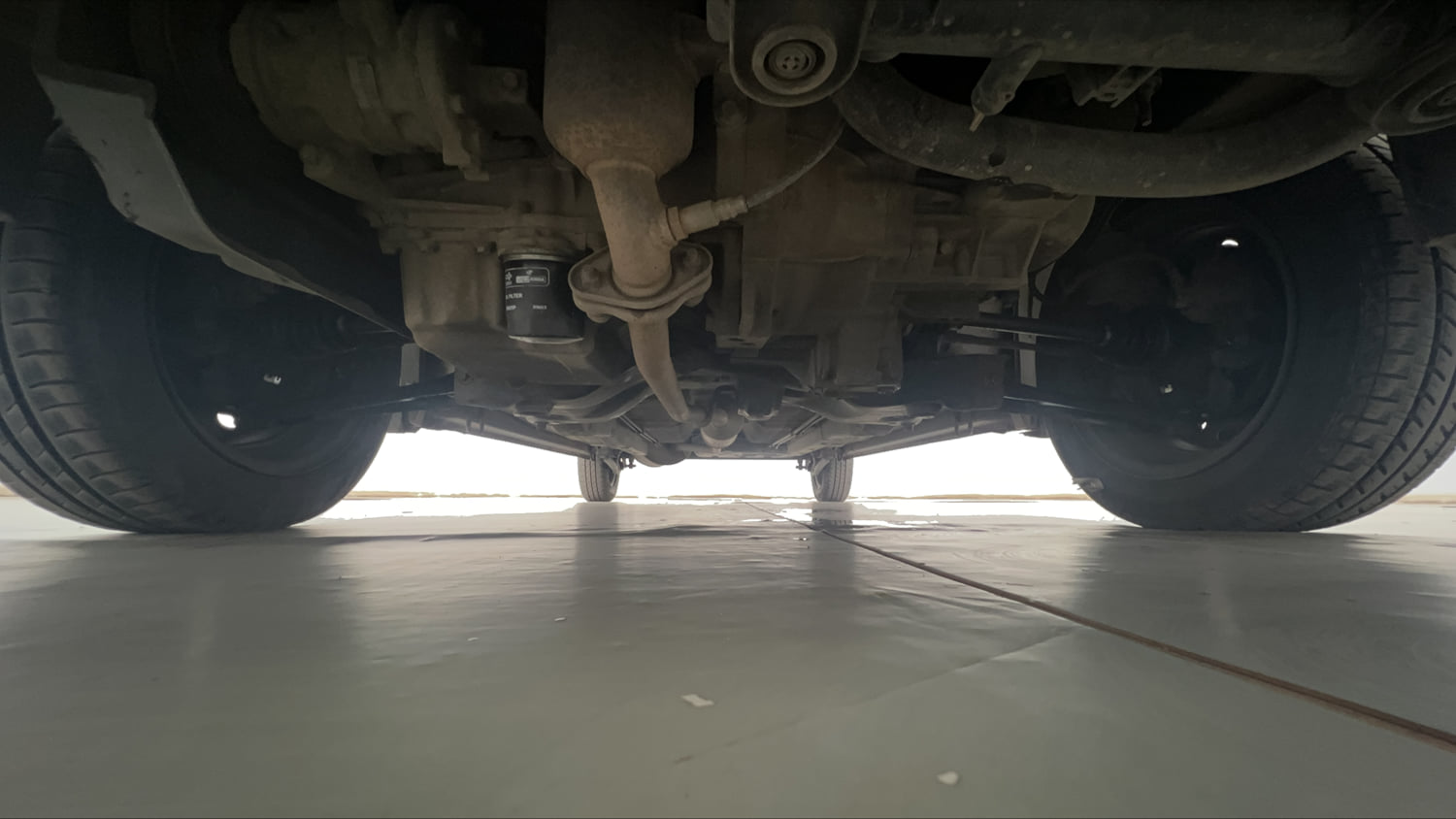 Used 2016 Maruti Suzuki Wagon R VXI Petrol Manual extra FRONT LEFT UNDERBODY VIEW