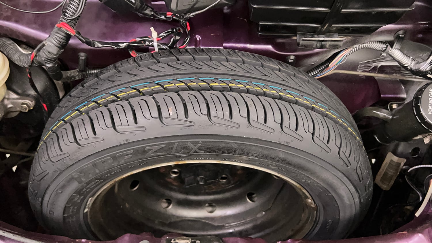 Used 2015 Tata Nano Twist XT Petrol Manual tyres SPARE TYRE VIEW