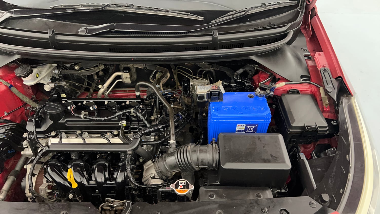 Used 2019 Hyundai Elite i20 Asta 1.2 Petrol Manual engine ENGINE LEFT SIDE VIEW