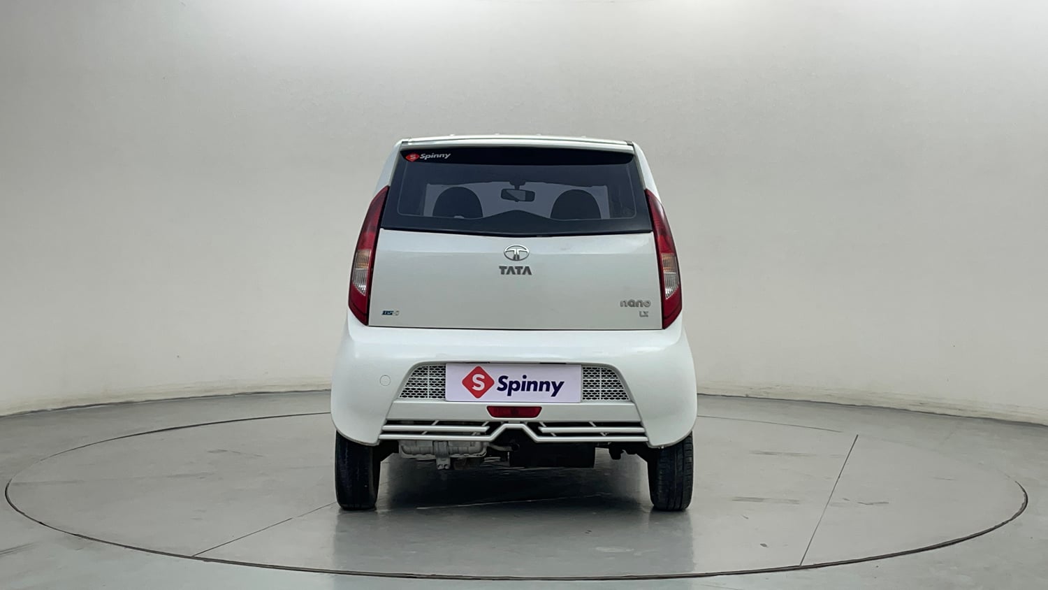 Used 2012 Tata Nano LX Petrol Manual exterior BACK VIEW
