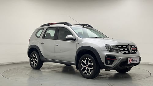 Used 2021 Renault Duster RXS 1.3 Turbo Petrol MT Petrol Manual exterior RIGHT FRONT CORNER VIEW