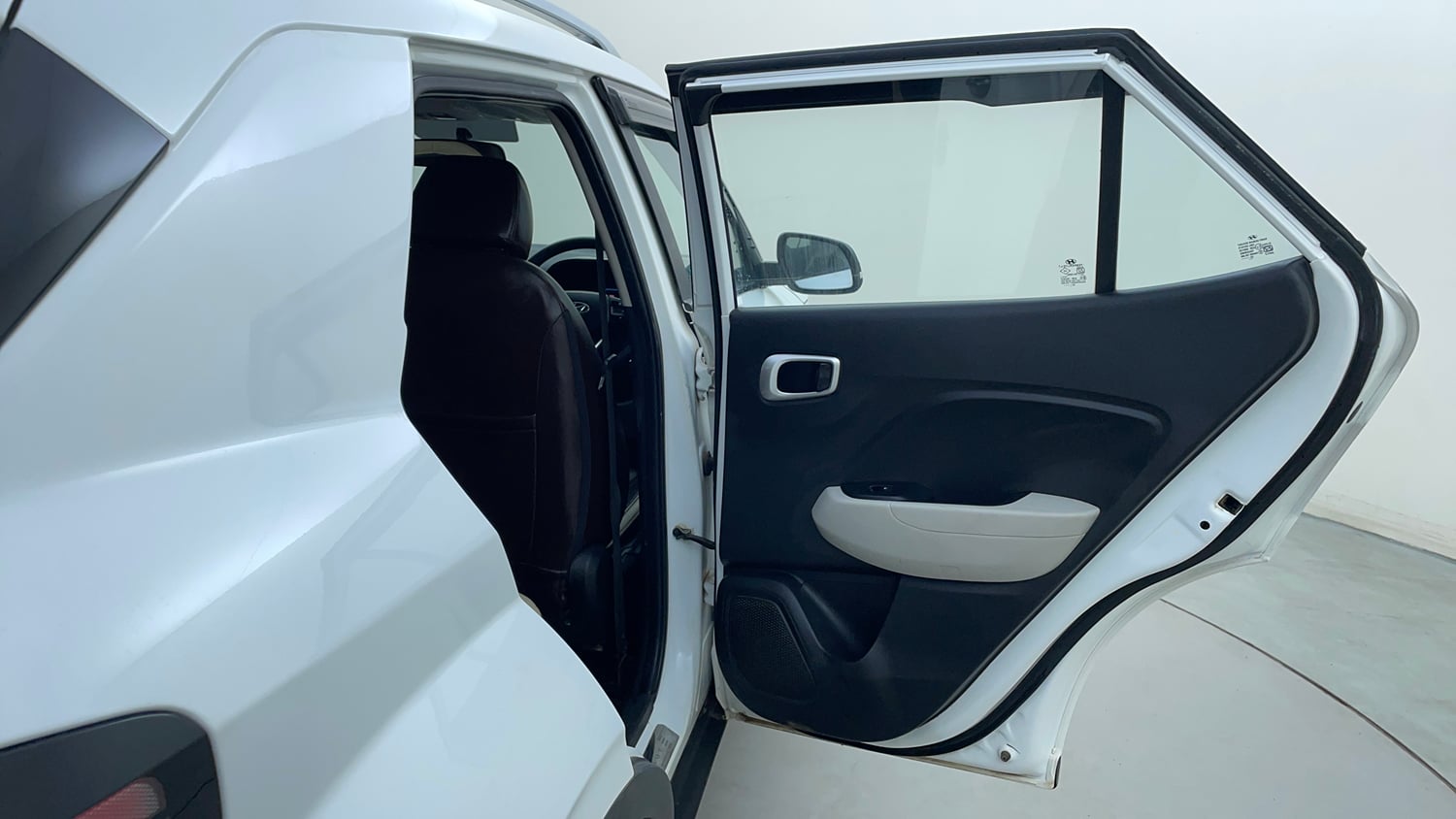 Used 2024 Hyundai Venue S (O) Plus 1.2 Petrol Petrol Manual interior RIGHT REAR DOOR OPEN VIEW
