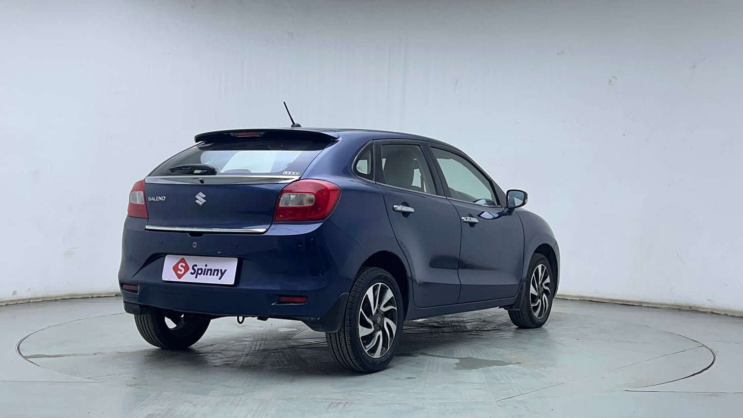 Used 2021 Maruti Suzuki Baleno Zeta Petrol Manual exterior RIGHT REAR CORNER VIEW