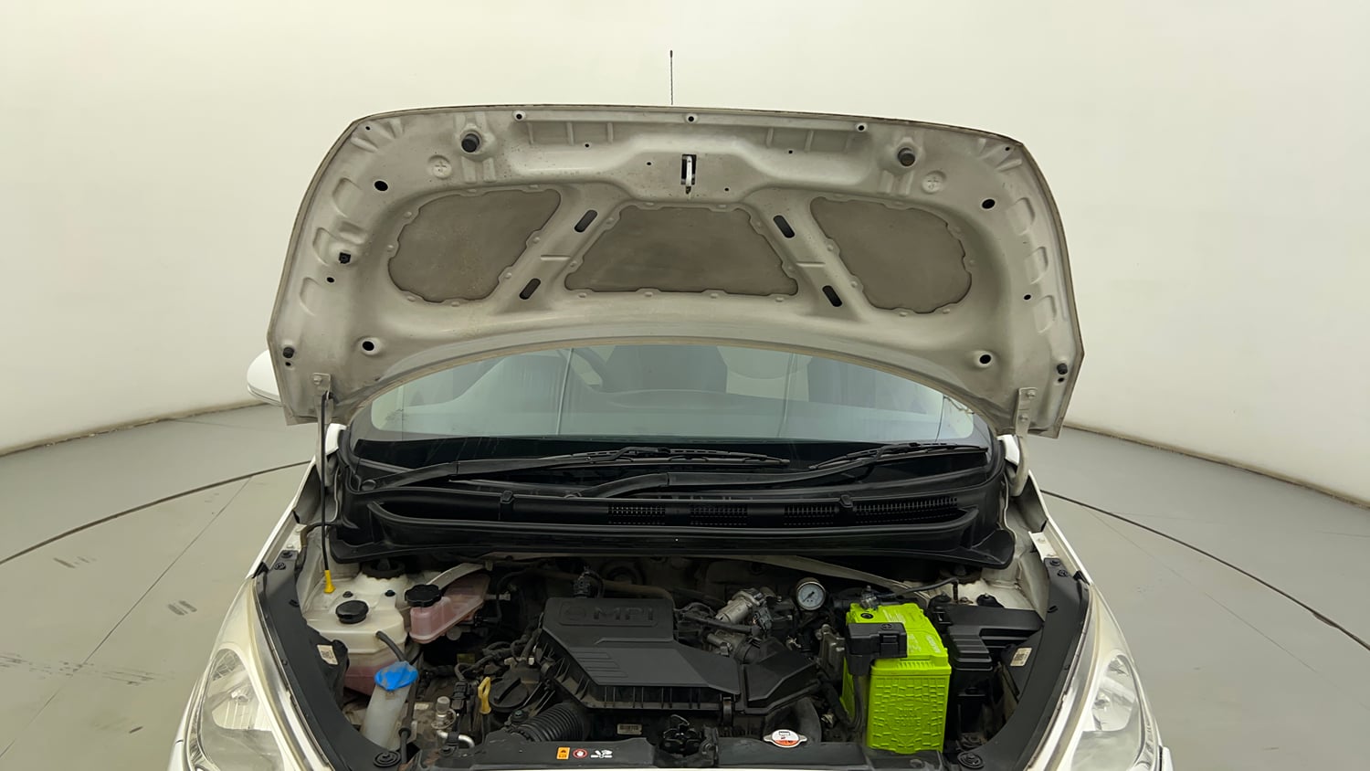 Used 2020 Hyundai Santro Sportz CNG Cng Manual engine ENGINE & BONNET OPEN FRONT VIEW