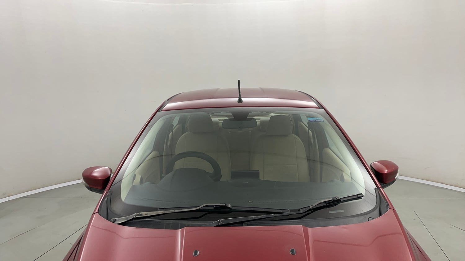 Used 2019 Ford Figo Aspire Titanium 1.2 Ti-VCT Petrol Manual exterior FRONT WINDSHIELD VIEW