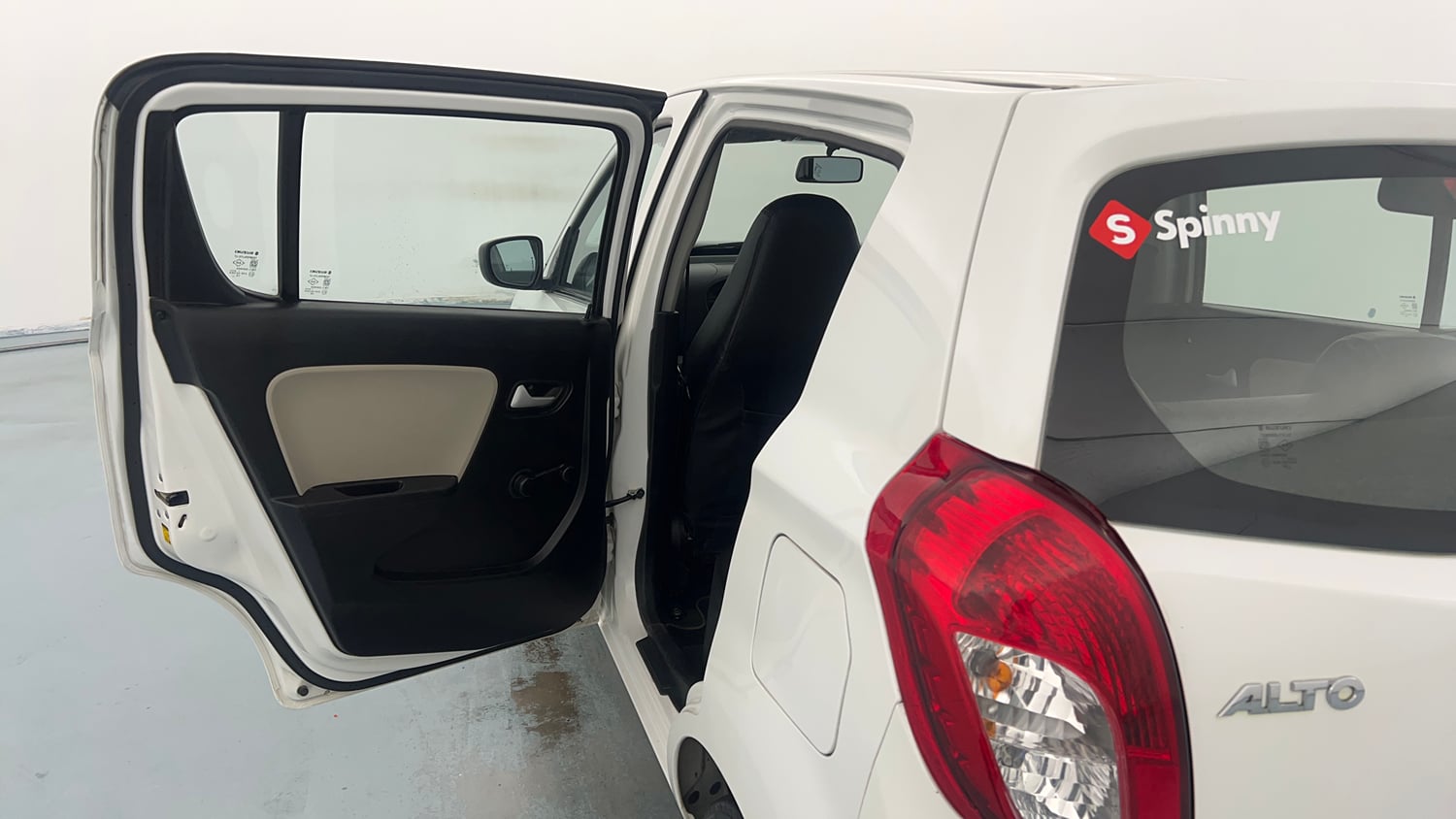 Used 2021 Maruti Suzuki Alto 800 VXi Petrol Manual interior LEFT REAR DOOR OPEN VIEW