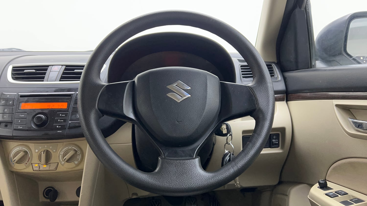 Used 2013 Maruti Suzuki Swift Dzire VXI Petrol Manual interior STEERING VIEW