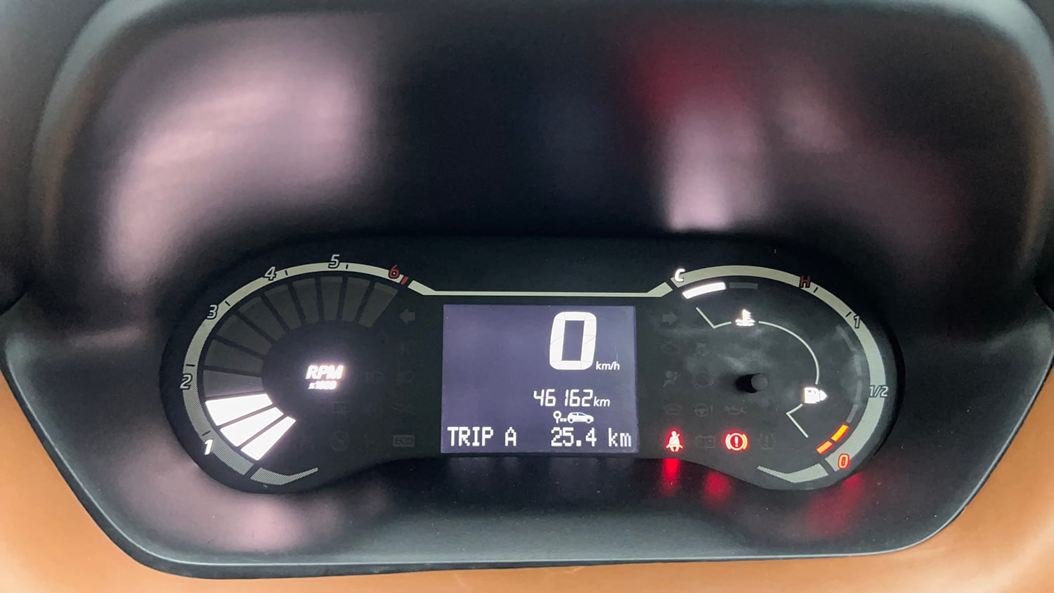 Used 2021 Nissan Magnite XL Petrol Manual interior CLUSTERMETER VIEW