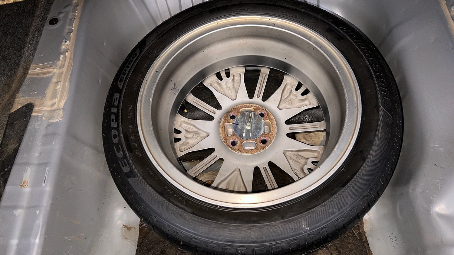 Used 2017 Honda City VX CVT Petrol Petrol Automatic tyres SPARE TYRE VIEW