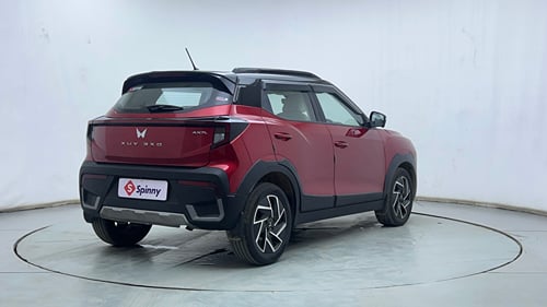 Used 2024 Mahindra XUV 3XO AX7L 1.2 Petrol AT Petrol Automatic exterior RIGHT REAR CORNER VIEW