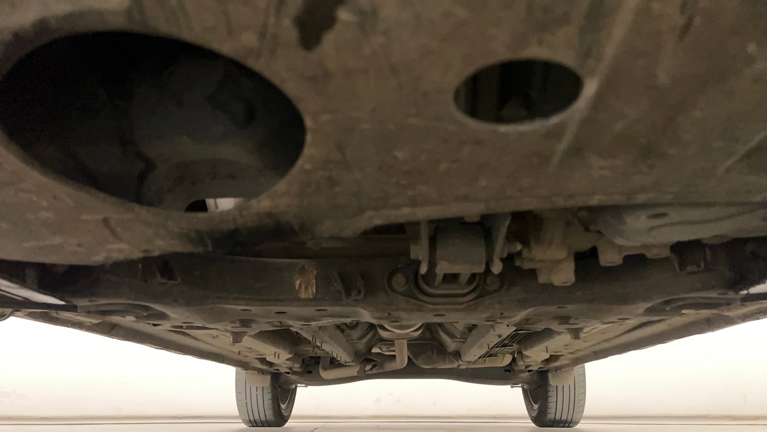 Used 2024 Hyundai Creta 1.5 MPi Petrol IVT SX(O) Petrol Automatic extra FRONT LEFT UNDERBODY VIEW