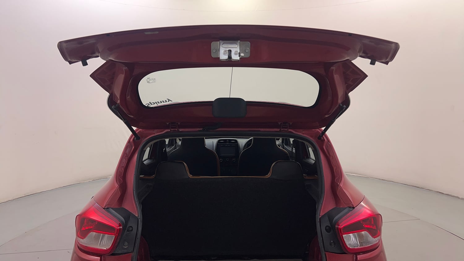 Used 2016 Renault Kwid RXT Petrol Manual interior DICKY DOOR OPEN VIEW