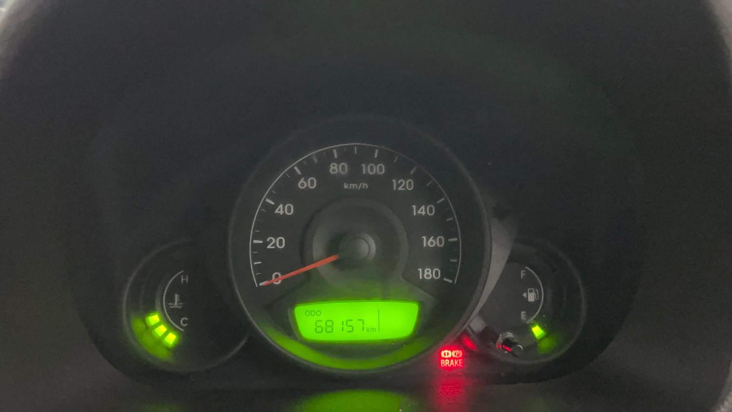 Used 2016 Hyundai Eon D-Lite + Petrol Manual interior CLUSTERMETER VIEW