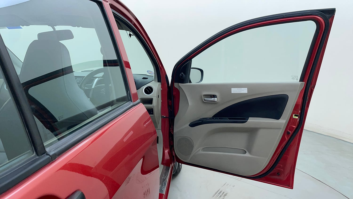 Used 2015 Maruti Suzuki Celerio VXi AMT Petrol Automatic interior RIGHT FRONT DOOR OPEN VIEW
