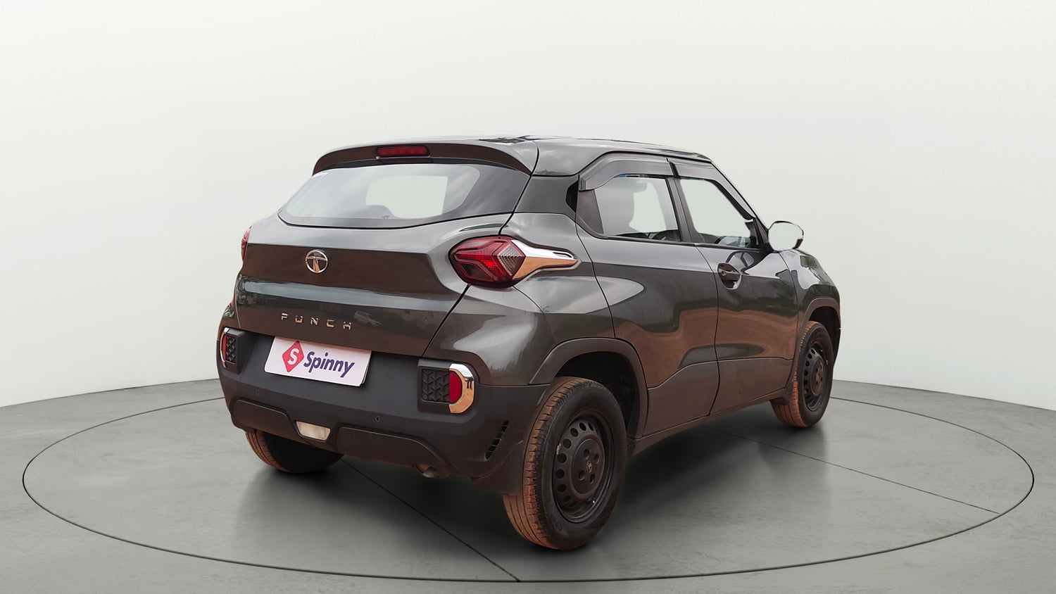 Used 2023 Tata Punch Pure MT Petrol Manual exterior RIGHT REAR CORNER VIEW