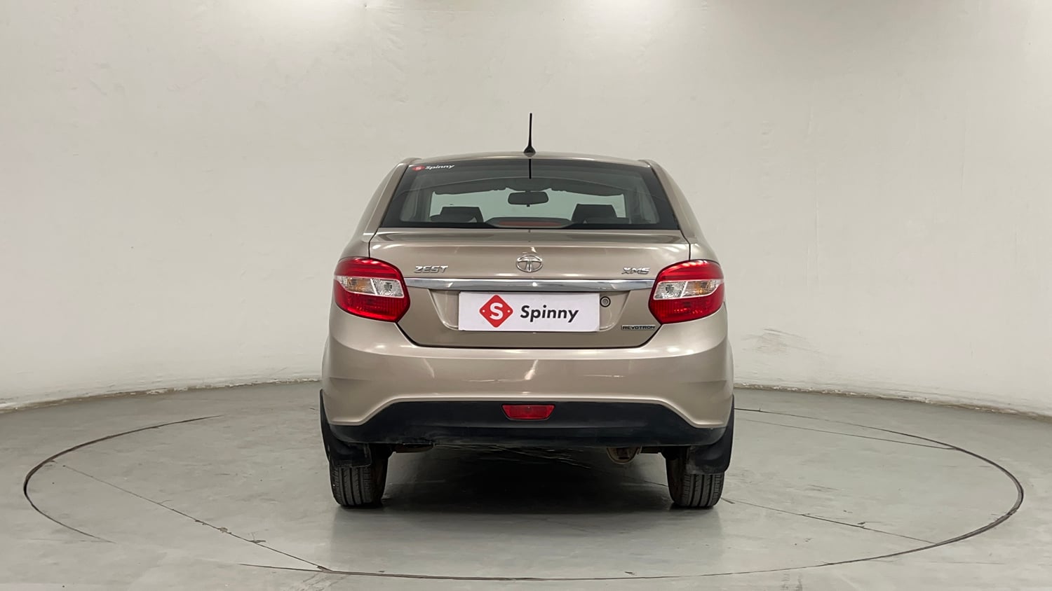 Used 2014 Tata Zest XMS Petrol Petrol Manual exterior BACK VIEW