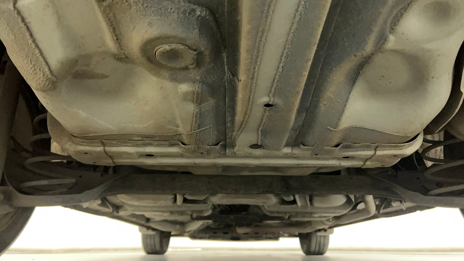 Used 2025 Honda City ZX Petrol CVT Petrol Automatic extra REAR UNDERBODY VIEW (TAKEN FROM REAR)