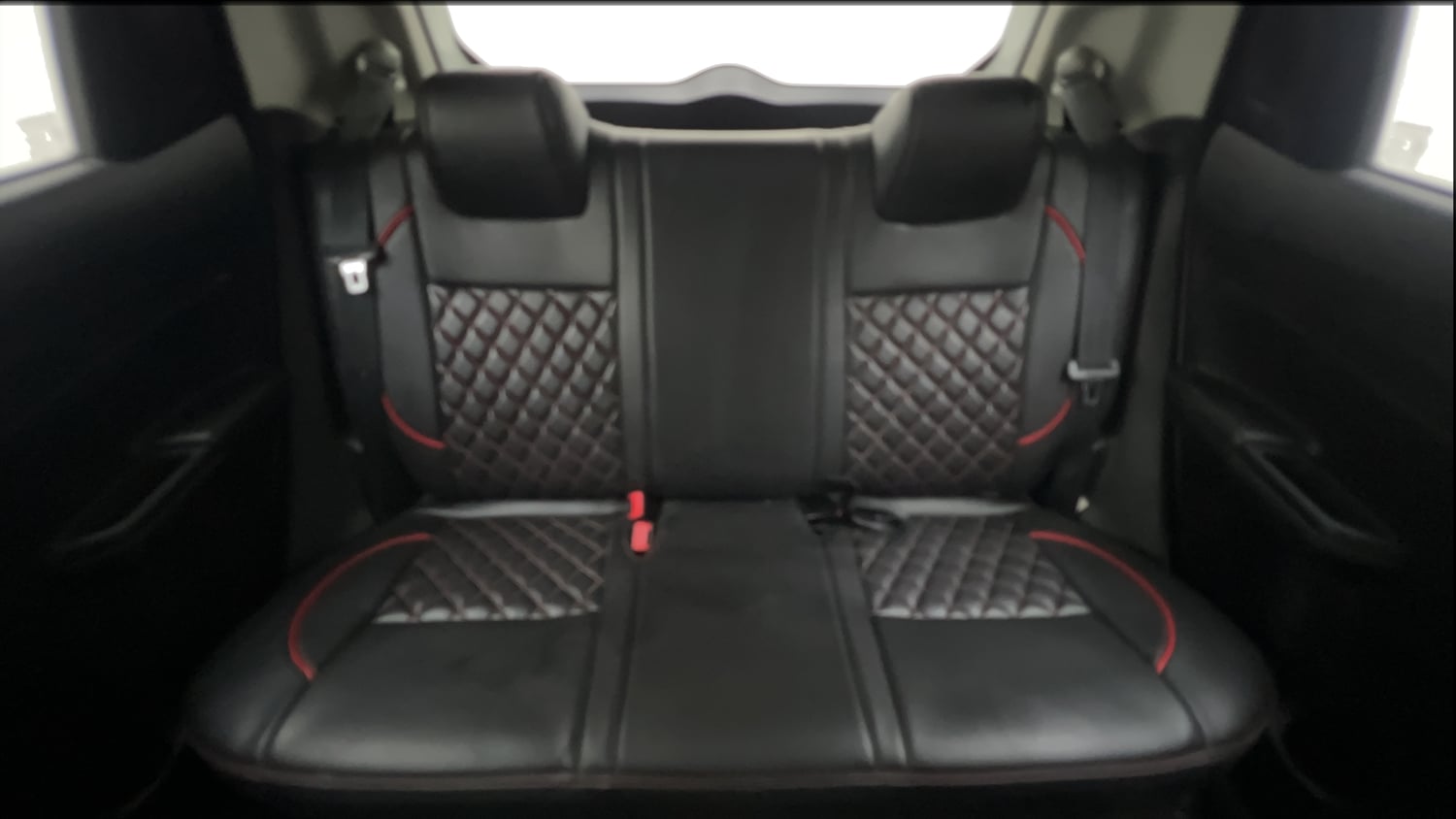 Used 2022 Maruti Suzuki Swift LXi Petrol Manual interior REAR SEAT CONDITION VIEW