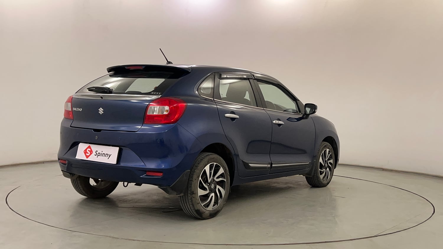 Used 2021 Maruti Suzuki Baleno Zeta Petrol Manual exterior RIGHT REAR CORNER VIEW
