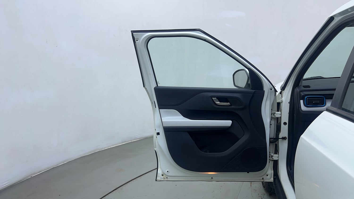 Used 2023 Tata Punch Creative AMT Petrol Automatic interior LEFT FRONT DOOR OPEN VIEW
