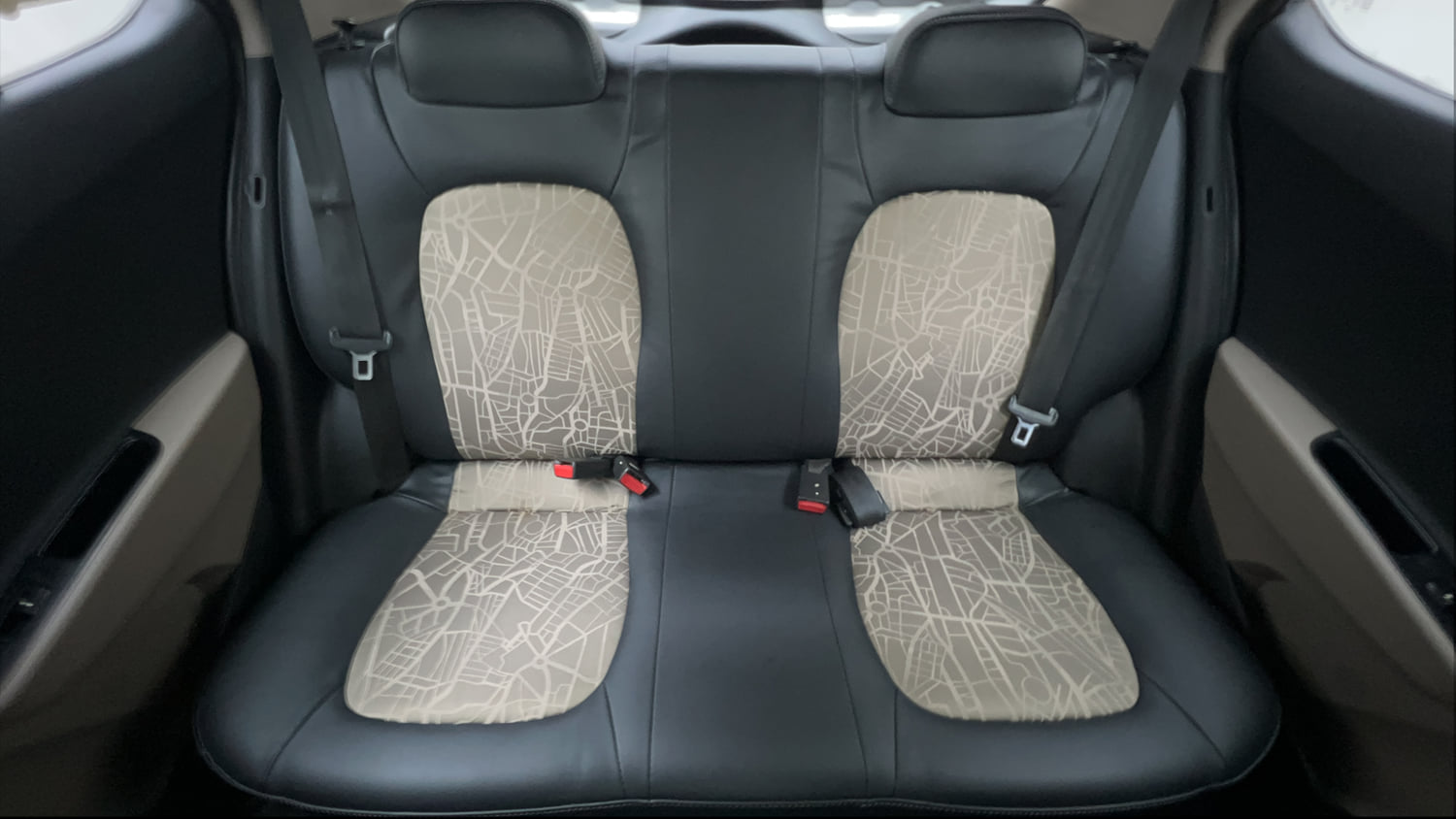 Used 2017 Hyundai Grand i10 Sportz 1.2 Kappa VTVT Petrol Manual interior REAR SEAT CONDITION VIEW