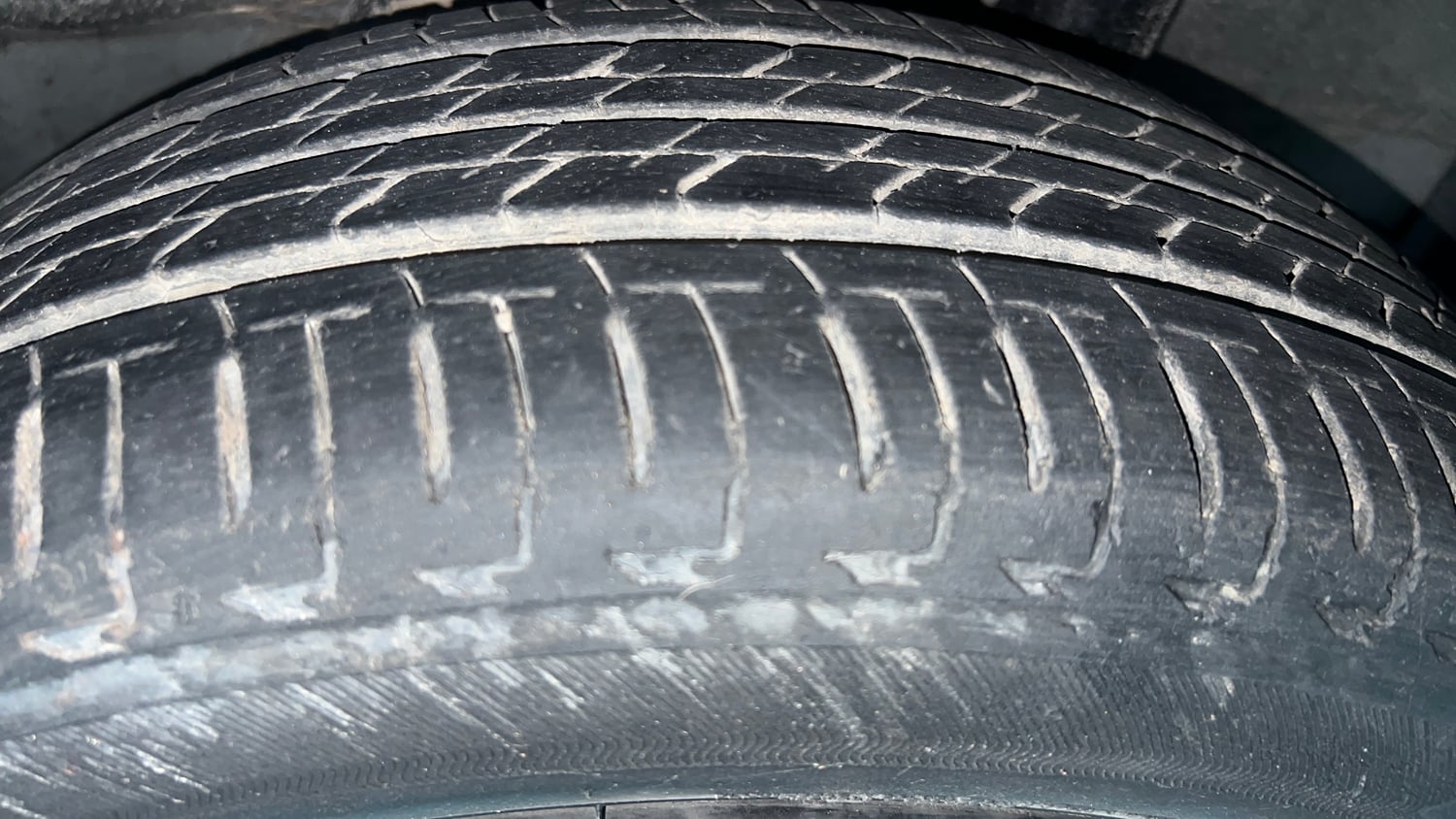 Used 2022 Honda City VX CVT Petrol Petrol Automatic tyres LEFT REAR TYRE TREAD VIEW