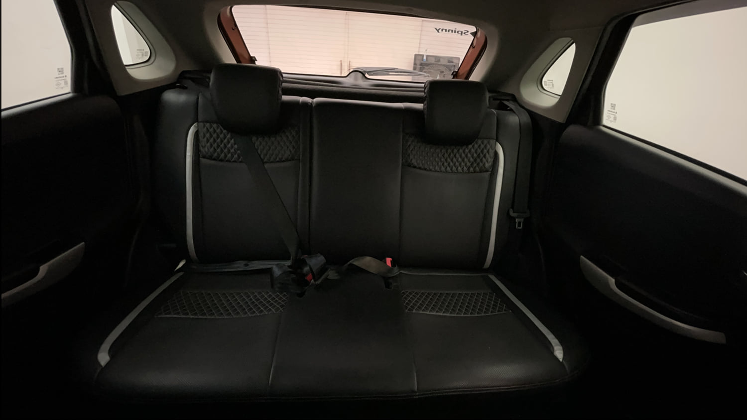 Used 2016 Maruti Suzuki Baleno Zeta 1.2 Petrol Manual interior REAR SEAT CONDITION VIEW