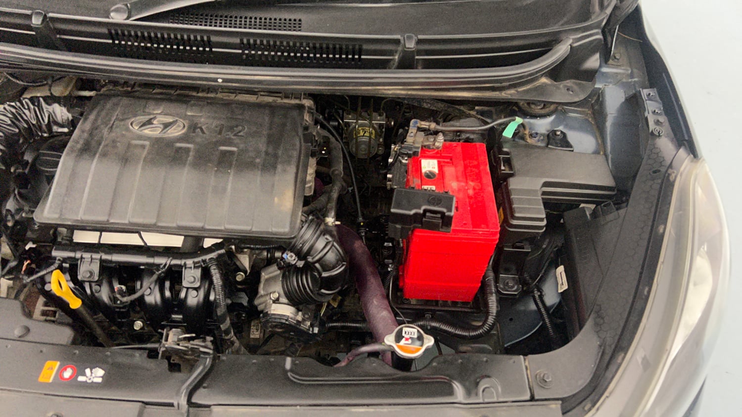 Used 2020 Hyundai Grand i10 Nios Magna 1.2 Kappa VTVT Petrol Manual engine ENGINE LEFT SIDE VIEW
