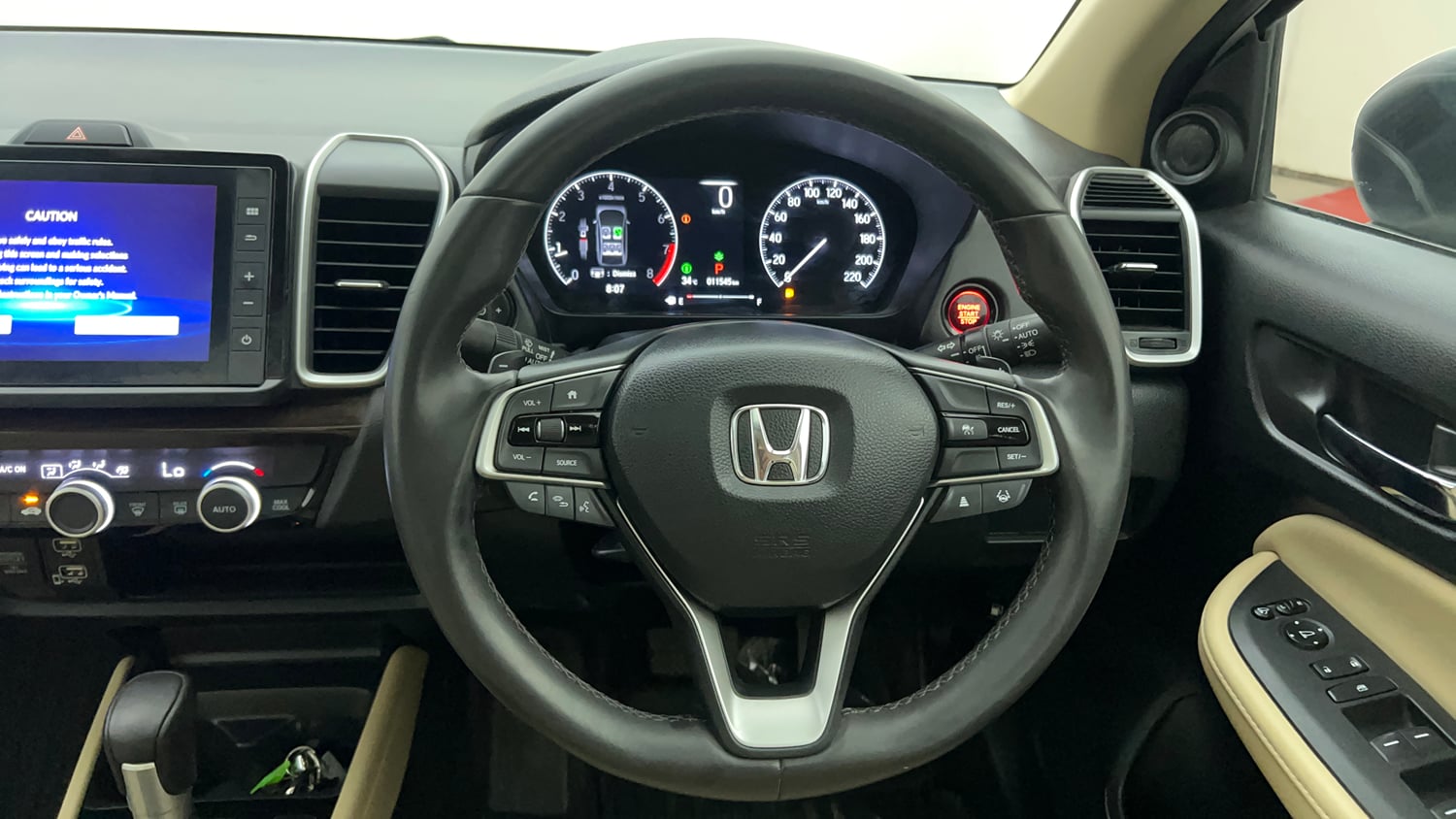 Used 2025 Honda City ZX Petrol CVT Petrol Automatic interior STEERING VIEW
