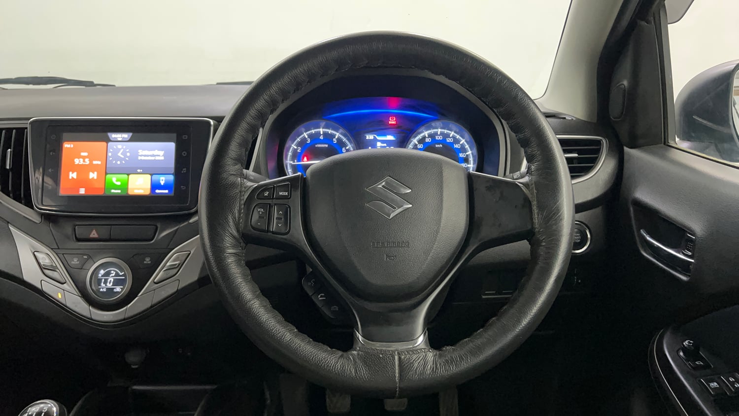 Used 2021 Maruti Suzuki Baleno Zeta Petrol Manual interior STEERING VIEW