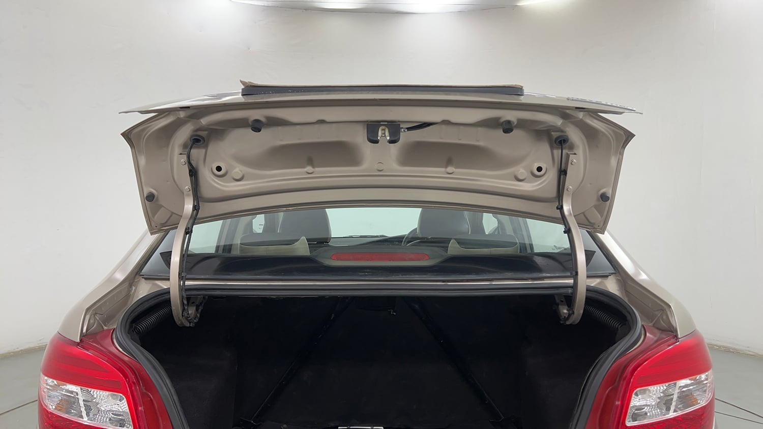 Used 2014 Tata Zest XMS Petrol Petrol Manual interior DICKY DOOR OPEN VIEW
