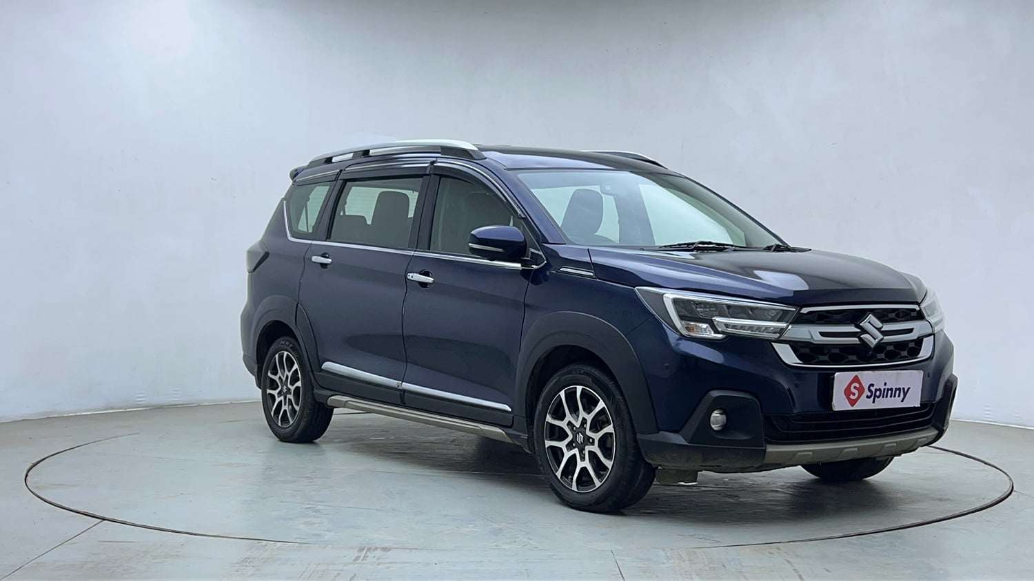 Used 2023 Maruti Suzuki XL6 Alpha Plus MT Petrol Petrol Manual exterior RIGHT FRONT CORNER VIEW