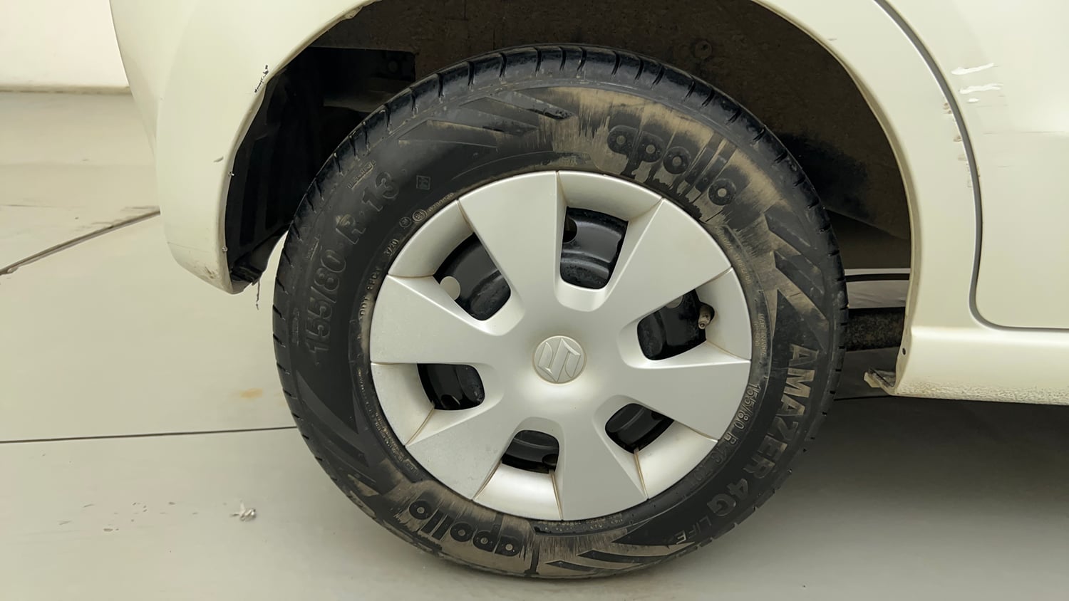 Used 2012 Maruti Suzuki A-Star Vxi Petrol Manual tyres RIGHT REAR TYRE RIM VIEW