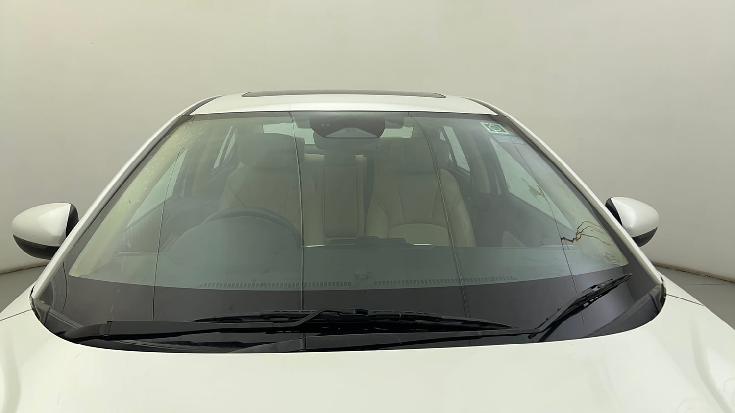 Used 2025 Honda City ZX Petrol CVT Petrol Automatic exterior FRONT WINDSHIELD VIEW