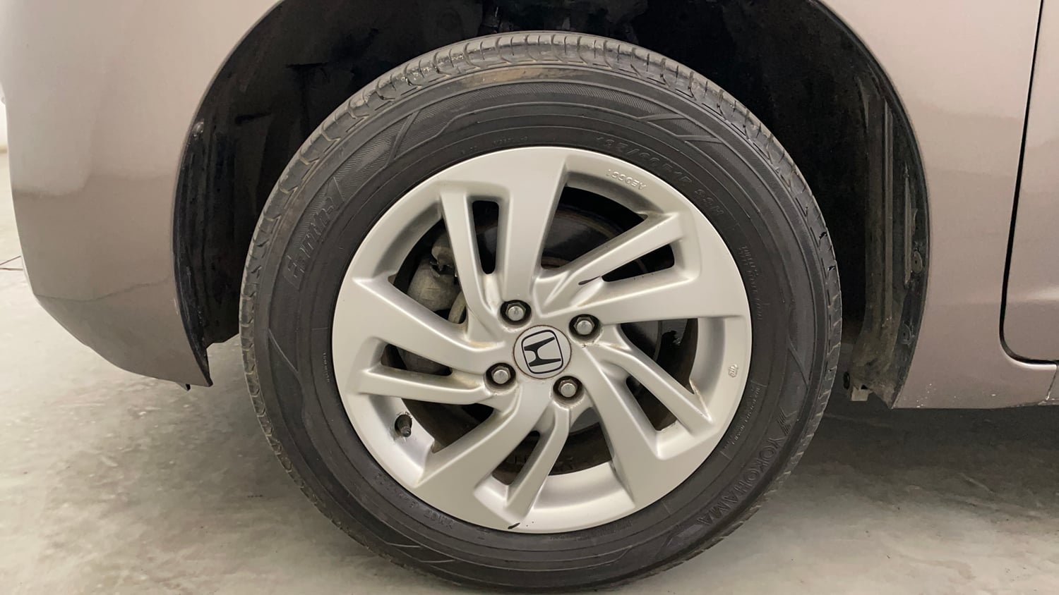 Used 2016 Honda Jazz V Petrol Petrol Manual tyres LEFT FRONT TYRE RIM VIEW