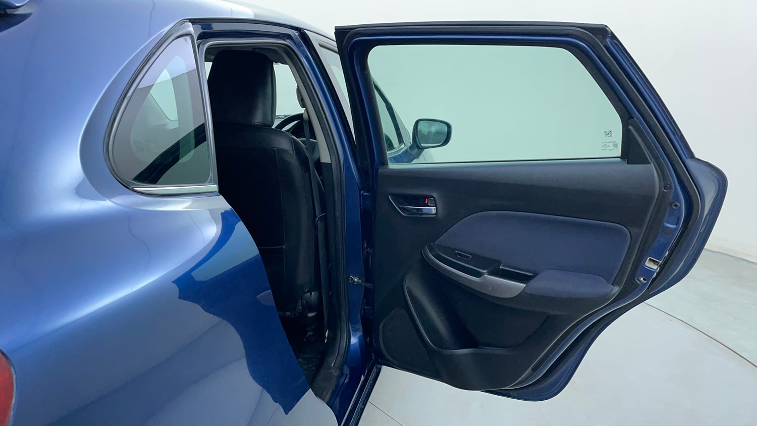 Used 2019 Maruti Suzuki Baleno Alpha Automatic Petrol Automatic interior RIGHT REAR DOOR OPEN VIEW