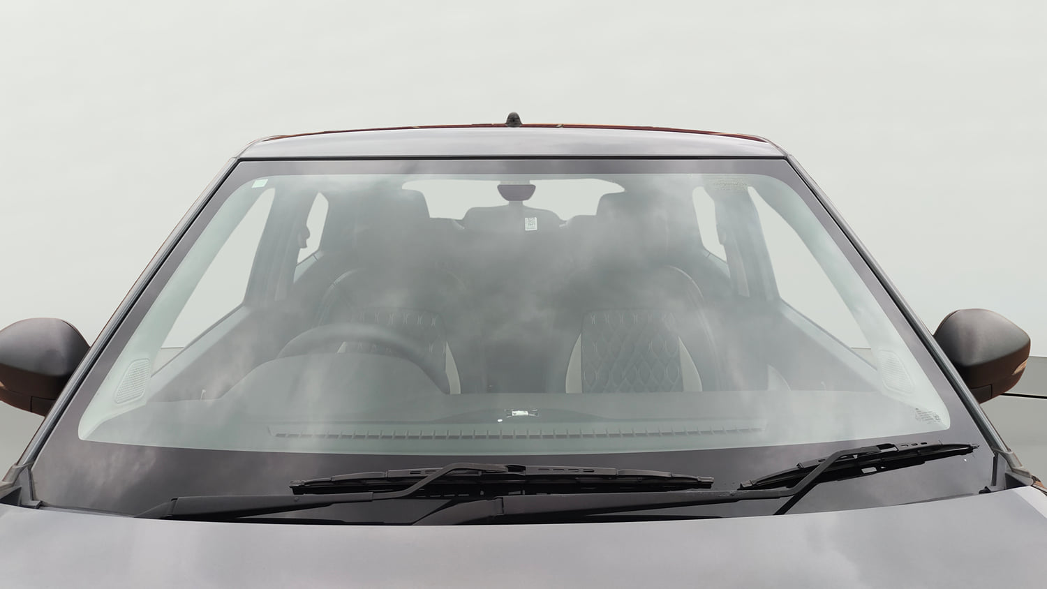Used 2023 Tata Punch Pure MT Petrol Manual exterior FRONT WINDSHIELD VIEW