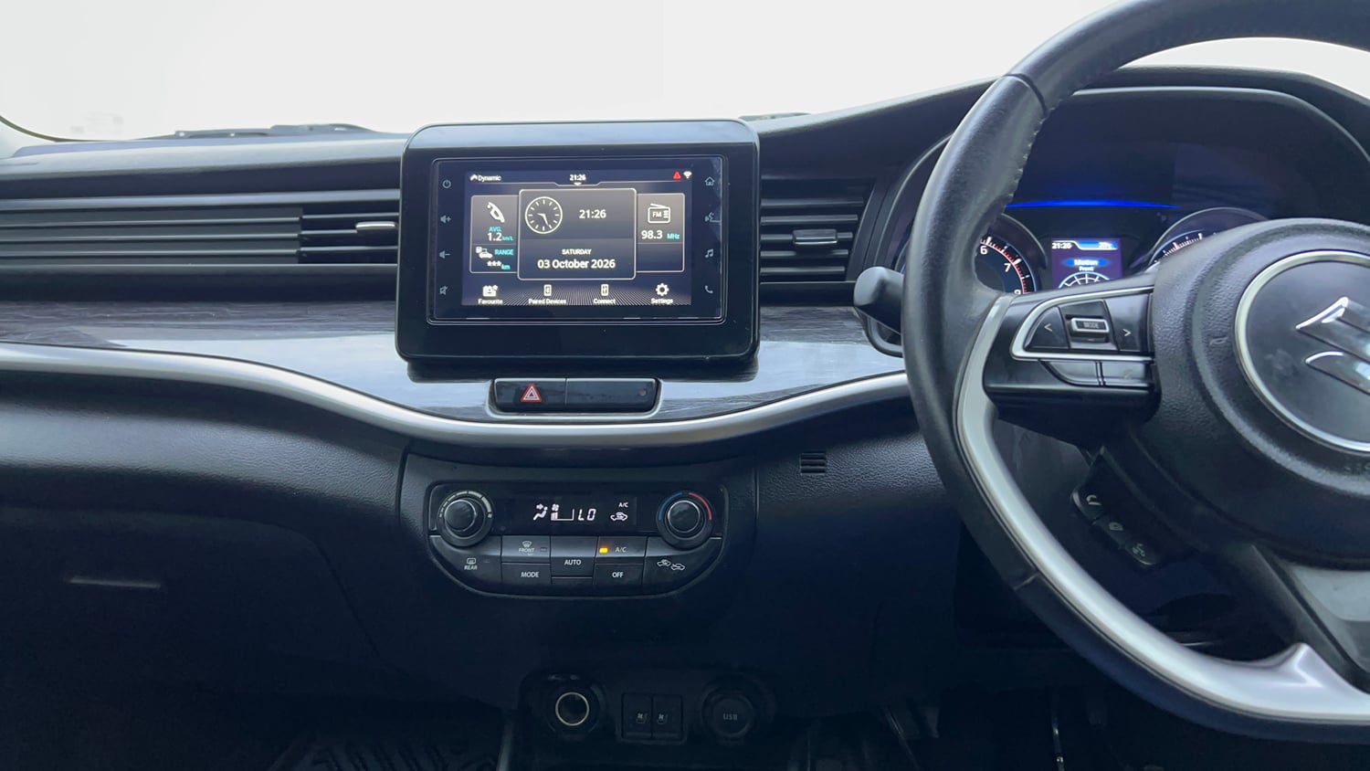 Used 2023 Maruti Suzuki XL6 Alpha Plus MT Petrol Petrol Manual interior MUSIC SYSTEM & AC CONTROL VIEW