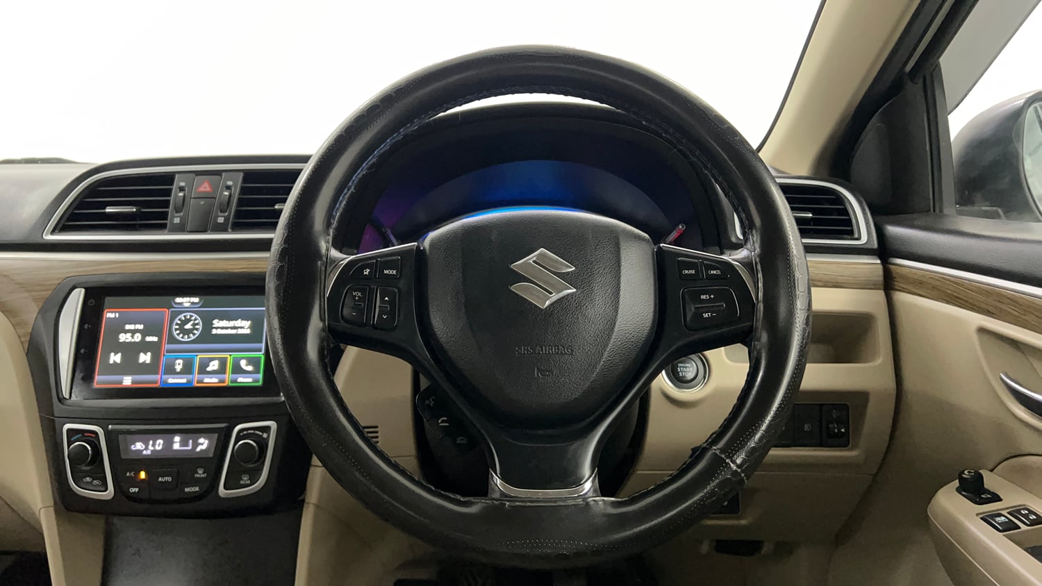 Used 2023 Maruti Suzuki Ciaz Zeta 1.5 Petrol Manual interior STEERING VIEW