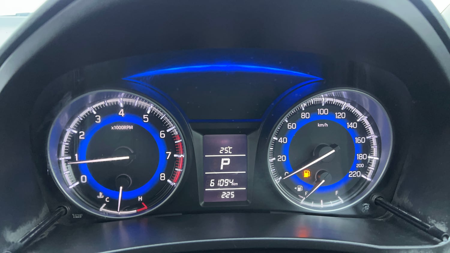 Used 2018 Maruti Suzuki Baleno Delta 1.2 AT Petrol Automatic interior CLUSTERMETER VIEW
