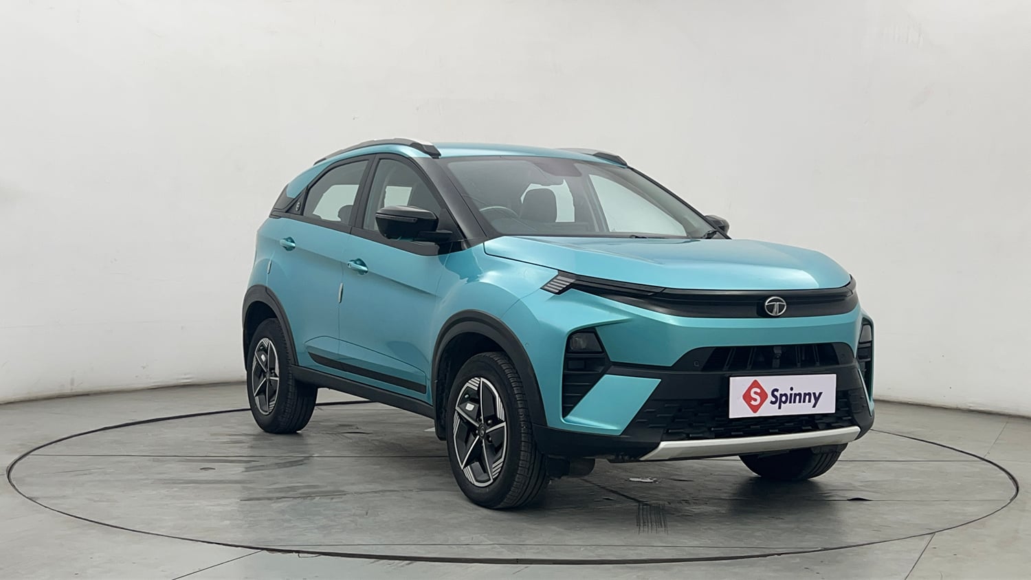 Used 2024 Tata Nexon Creative Plus 1.2 Revotron Petrol 7DCA Petrol Automatic exterior RIGHT FRONT CORNER VIEW