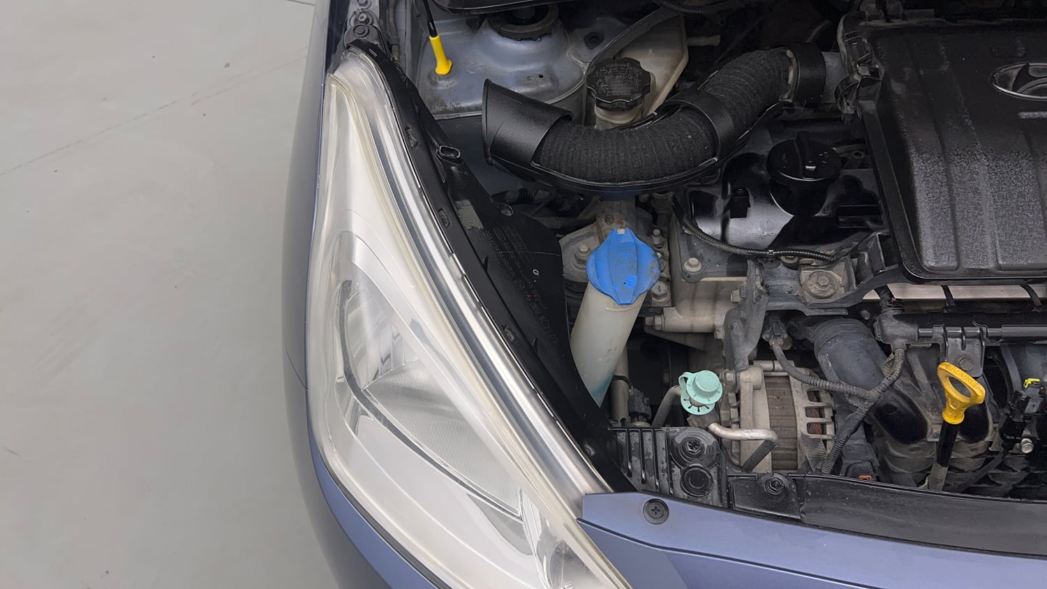 Used 2016 Hyundai Grand i10 Asta 1.2 Kappa VTVT Petrol Manual engine ENGINE RIGHT SIDE VIEW