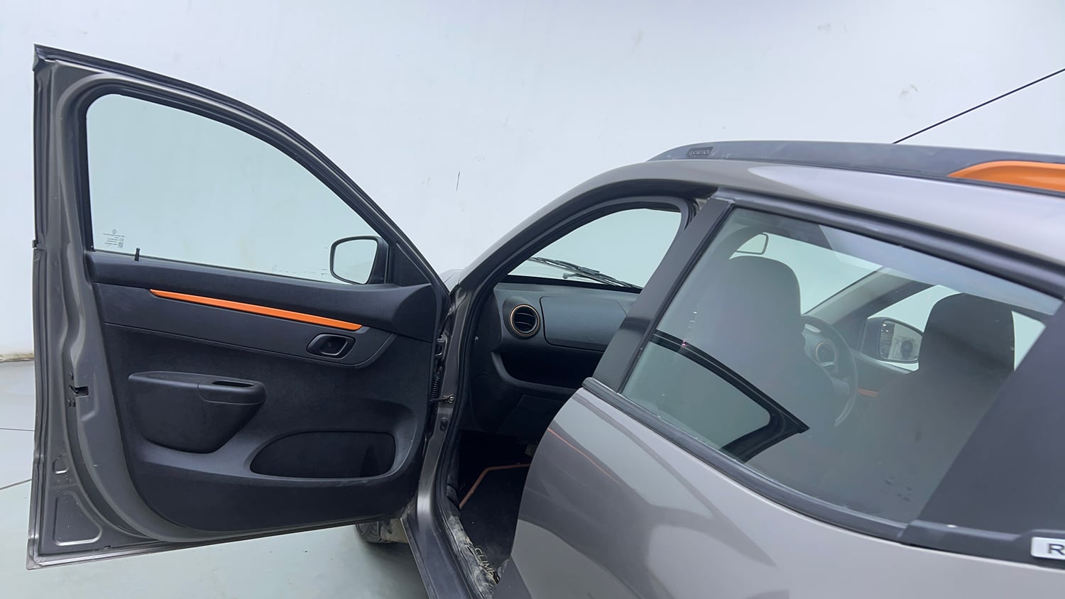 Used 2018 Renault Kwid CLIMBER 1.0 Petrol Manual interior LEFT FRONT DOOR OPEN VIEW
