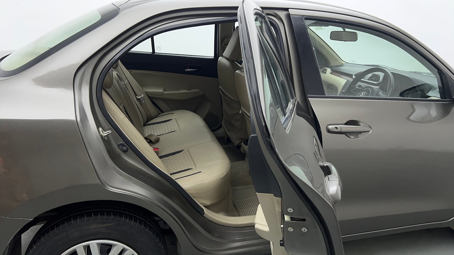 Used 2018 Maruti Suzuki Dzire VDi Diesel Manual interior RIGHT SIDE REAR DOOR CABIN VIEW